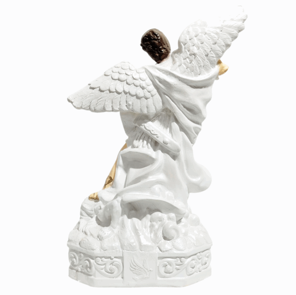 São Miguel Arcanjo 20cm Gesso Premium Pintado - Image 6