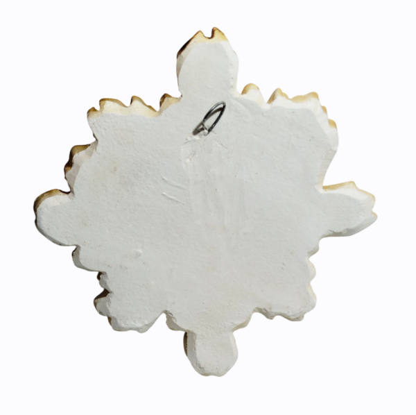 Divino Espirito Santo De Parede 15cm Gesso Premium Pintado - Image 7