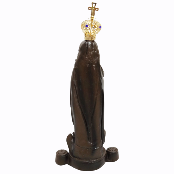 Nossa Senhora Aparecida Fac-Símile 15cm Gesso Premium Pintado - Image 16