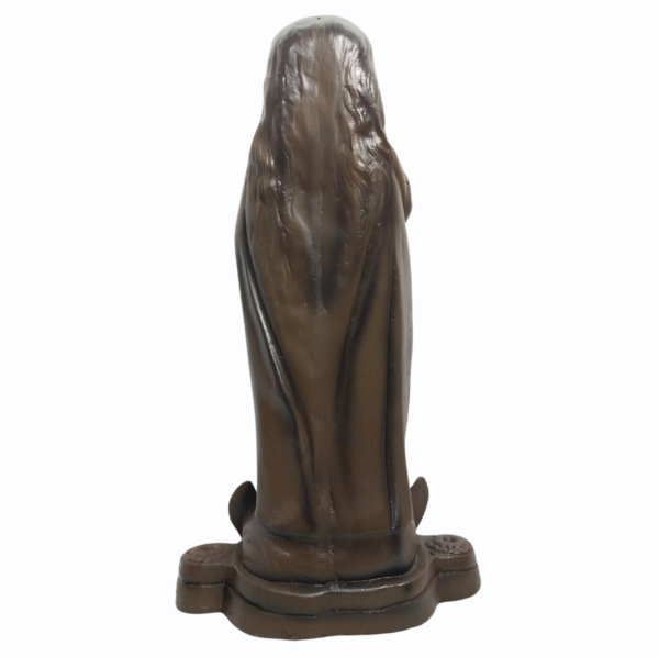 Nossa Senhora Aparecida Fac-Símile 30cm Gesso Premium Pintado - Image 13