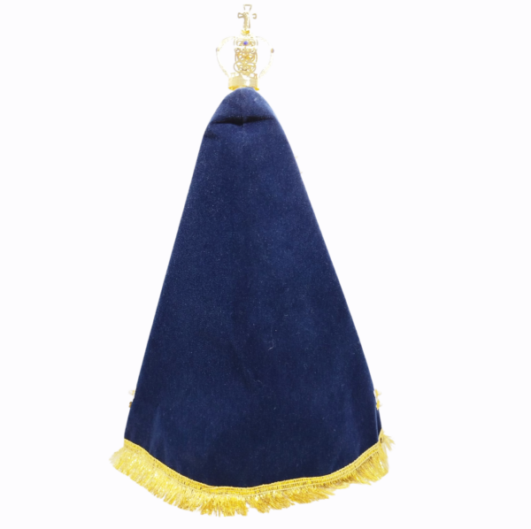 Nossa Senhora Aparecida Fac-Símile 30cm Gesso Premium Pintado - Image 10