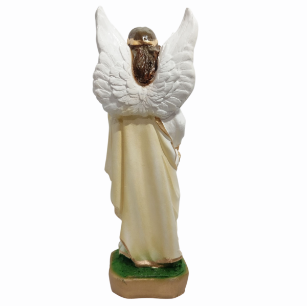 São Gabriel Arcanjo 20cm Gesso Premium Pintado - Image 3