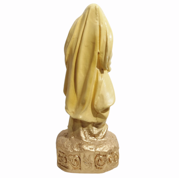 Nossa Senhora Grávida 15cm Gesso Premium Pintado - Image 3