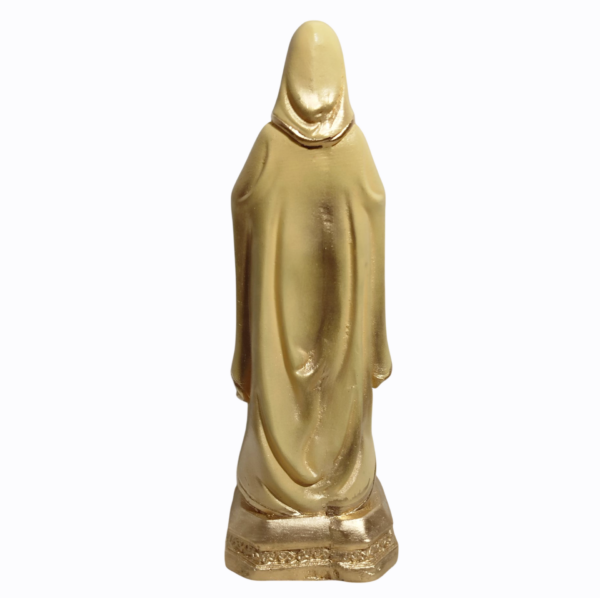 Nossa Senhora Grávida Com Divino 20cm Gesso Premium Pintado - Image 7