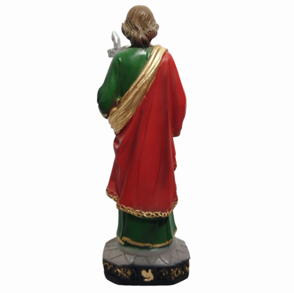 São Judas Tadeu 20cm Gesso Premium Pintado - Image 3