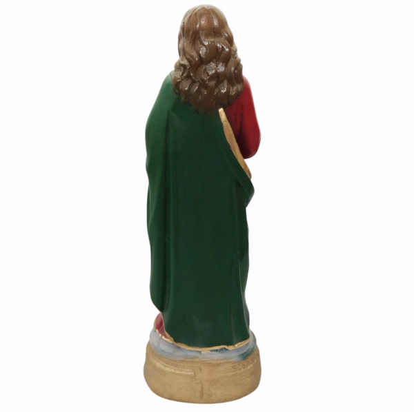 Santa Luzia 20cm Gesso Premium Pintando - Image 3