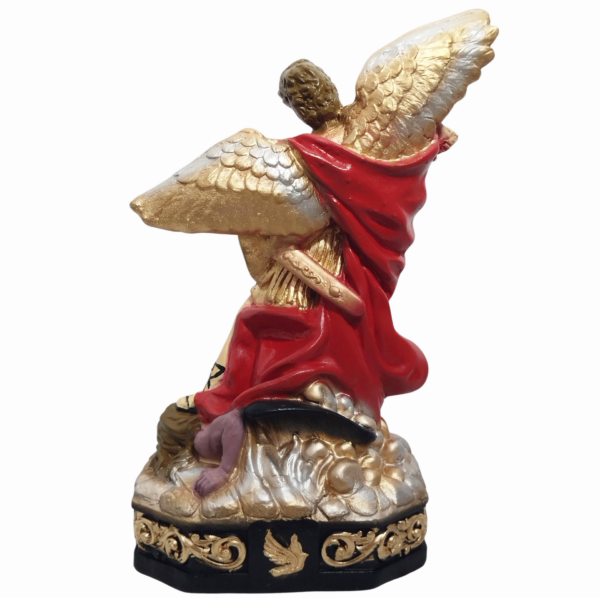 São Miguel Arcanjo 20cm Gesso Premium Pintado - Image 3