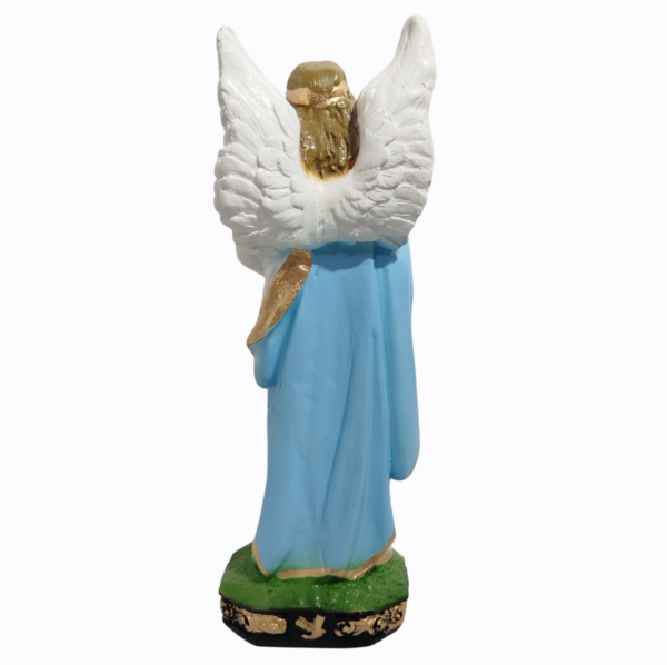 São Rafael Arcanjo 20cm Gesso Premium Pintado - Image 3