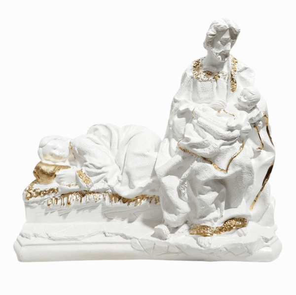 Deixa a Mãe Descansar 20cm Gesso Premium Pintado